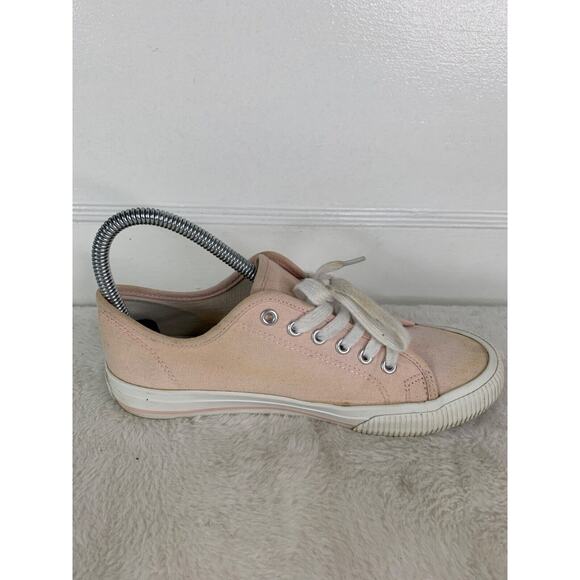 Hurley Womens Size 6M Pink Canvas Sneakers Casual Shoes - Picture 5 of 9